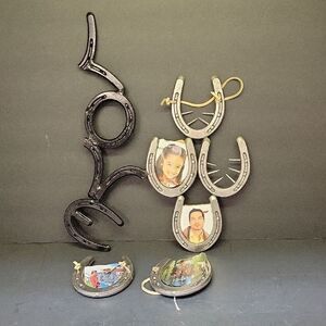 Decorative Horseshoe Wall Art, Photo Frames O-Pony Diamond